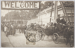 英国東洋艦隊来航歓迎風景 / Scenery Welcoming the British Eastern Fleetmen in Japan image