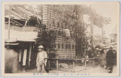 江戸神社大祭記念　多町二丁目　積盤臺 / Commemoration of the Edo Shrine Grand Festival, Tachō 2-chōme, Stacked Tubs image