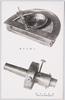 半円方位盤　測食定分儀/Graphometer, Sokushoku Teibungi (Astronomical Observation Instrument) image