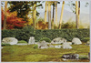 2.秀麗比叡山を背景に取込んだ枯山水庭園の景観/2. View of the Dry Landscape Garden with Graceful Mt. Hiei in the Background image