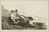 (別府名所)海岸砂湯の実況/(Famous Views of Beppu) Actual Scene of the Beach Sand Bath image