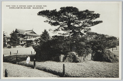 (栗林公園北庭)鶴亀の松と香川県商品陳列所 / (Ritsurin Park North Garden) Tsurukame no Matsu (Crane and Tortoise Pine Tree) and Kagawaken Commercial Museum image