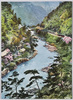 京都・嵐山温泉付近/Vicinity of the Arashiyama Hot Springs, Kyōto image