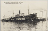 (神戸)港内に巨体を浮ぶ三菱造船所大浮船渠/(Kōbe) The Large Dock in the Mitsubishi Shipbuilding Yard with a Gigantic Ship Floating in the Harbor  image