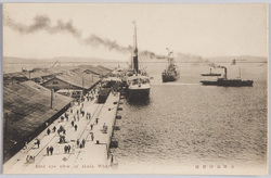 大埠頭俯観図 / Bird's-Eye View of Main Wharf image