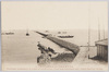 西北防波堤築造工事(西南陸岸ヨリ見タル)　/Northwest Breakwater in the Course of Construction (Viewed from the Southwest Shore), Dairen Harbour Works image