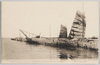 東埠頭築設工事/East Wharf in the Course of Construction, Dairen Harbour Works image