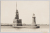 東防波堤頭灯台及信号塔/Lighthouse and Signal Tower at the End of the East Breakwater, Dairen Harbour Works image