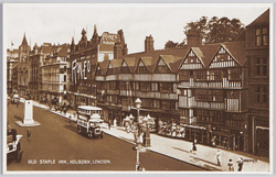 OLD STAPLE INN, HOLBORN, LONDON.  image