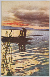 湖の漁師 / Fisherman on a Lake image
