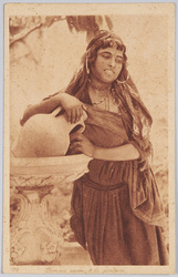 Femme arabe a la fontaine / Arabian Woman at the Fountain image