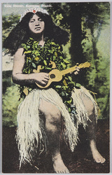 Hula Dansers, Hawaiian Islands. image
