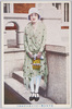 松平家玄関に於ける秩父宮妃殿下/Her Imperial Highness Princess Chichibu at the Entrance of the Matsudaira Family's House image