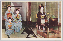 舞妓(5) / Geisha and Her Kamuro (Attendants) (5) image