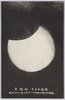 金環蝕　天文台撮影　明治四十二年六月十八日午前六時三十分初虧/Annular Eclipse Photographed by the Astronomical Observatory, 1st Contact at 6:30 AM on June 18th, 1909 image