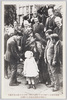 英国首相ロイド・ジョウジ氏の令孫と握手させ給ふ東宮殿下/His Imperial Highness the Crown Prince Shakes Hands with a Granddaughter of the British Prime Minister Mr. David Lloyd George image