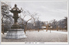 神苑(青銅大灯籠)/Yasukuni Shrine: Garden (Large Bronze Lantern) image