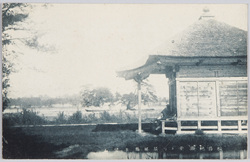 松島地蔵堂ヨリ屏風島ヲ望ム / View of Byōbujima Island from the Jizōdō Hall, Matsushima image