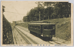 (東京市の交通機関)山手線電車(駒込附近) / (Public Transport in Tokyoshi) Train on the Yamanote Line (Vicinity of Komagome) image