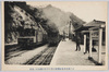 碓氷線碓氷電気機関車熊の平停車場進行の光景/Scene of the Usui Electric Locomotive Passing Kumanodaira Station on the Usui Line image