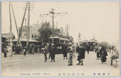 東京名所　神田須田町通 / Famous Views of Tokyo: Sudachodōri Street, Kanda image