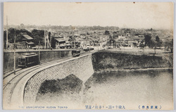 (東京名所)九段牛ヶ淵ヨリ市街ノ遠望 / (Famous Views of Tokyo) Distant View of the City from the Ushigafuchi Moat, Kudan image