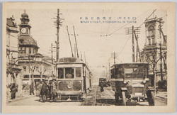 (東京名所)京橋銀座通り / (Famous Views of Tokyo) Ginzadōri Street, Kyōbashi image