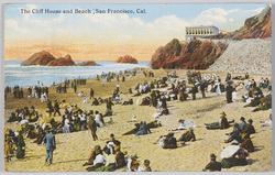 The Cliff House and Beach San Francisco, Cal.  image