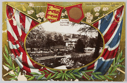In the Japanese Gardens, Japan-British Exhibition, London, 1910 image
