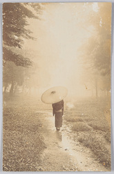 番傘をさす人 / A Person under a Bangasa (Oilpaper Umbrella)  image