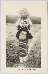 洛北八瀬風俗　大原女 / Customs of Yase in the Northern Part of Kyoto, Female Peddlers from Ōhara image