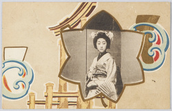 傘を持つ舞妓 / Maiko (Apprentice Geisha) Holding an Umbrella image