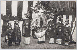 京都島原大橋太夫 / Ōhashi Tayū, a Tayū (Courtesan of the Highest Rank) in Shimabara, Kyoto image