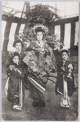 京都島原の嶋太夫 / Shimatayū, a Tayū (Courtesan of the Highest Rank) in Shimabara, Kyoto image