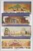 寿三番叟　祇園祭金閣寺　おかる勘平道行ノ場　大レビュー/Ceremonial Sanbaso Dance; Kinkakuji Temple in the Gion Festival; Travel Scene of Okaru and Kampei; Grand Revue image