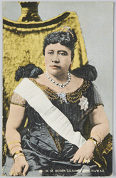 H. M. QUEEN LILIUOKALANI, HAWAII.  image