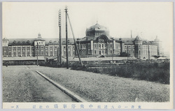 東洋一の大建築　中央停車場の壮観其一 / The Largest Building in the East, Grand Sight of Central Station 1 image