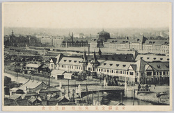 東京駅全景 呉服橋 鉄道官舎 / Full View of Tokyo Station, Gofukubashi Bridge, Official Residence of Railway Workers image