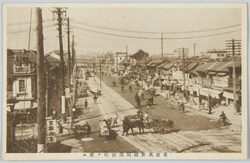 東京万世橋間須田町ヲ望む / View of Sudacho from the Vicinity of the Manseibashi Bridge, Tokyo  image