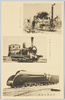スチブンソンのロケット号　一号機関車(日本最初のもの)　流線型機関車/Stephenson's Rocket No. 1, Locomotive (Japan's First), Streamlined Locomotive image