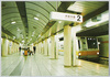 “めがね"シールド構造の永田町駅と有楽町線電車/Nagatacho Station with the Eyeglass-Shaped Shield Structure and Yurakucho Line Train image