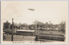 パーセパル式初飛行船ヲ日比谷ヨリ望ム大正元年十月二十六日/The First Parseval Type Airship Viewed from Hibiya, October 26th, 1912 image