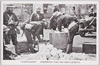 上海陸戦隊本部へ内地より続々到着する慰問品の山/Heap of Comfort Articles Successively Arriving from Japan at the Landing Force Headquarters in Shanghai image