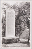 乃木大将篆額東京青山ニ設立シタル沖禎介碑/Monument of Oki Teisuke with General Nogi's Seal Script Framed, Erected in Aoyama, Tokyo image