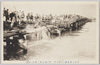 東京大暴風雨(六年十月一日)相生橋ノ流失(佃島)/Raging Rainstorm in Tokyo (October 1st, 1917) Aioibashi Bridge Washed Away by Flood (Tsukudajima) image