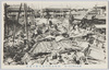 大正六年十月一日洲崎大門内海嘯跡の惨状/October 1st, 1917: Scene of the Disaster of the Storm Surge inside the Susaki Omon (Main Gate)  image