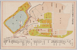 平和記念東京博覧会々場配置図 / Peace Commemoration Tokyo Exposition: Site Plan image