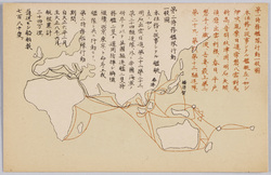 第一特務鑑隊行動一般図 第二特務鑑隊行動一般図 / The 1st Special Duty Fleet Navigation Map, The 2nd Special Duty Fleet Navigation Map image