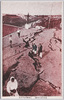 東京大震火災余録　芝浦橋附近の地裂/Extra Records of the Great Tokyo Earthquake and Fire: Ground Cracks near the Shibaurabashi Bridge image