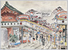 仲見世風景(NAKAMISEFUKEI)/Scene of the Nakamise Shopping Street image